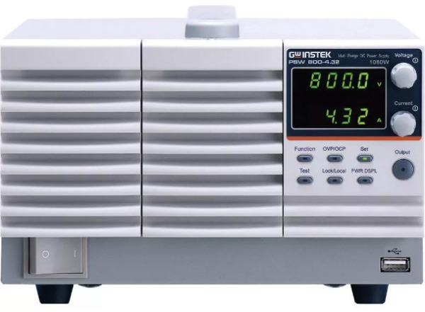 Zasilacz laboratoryjny PSW 800-4.32 - 0...800V / 0...4.32A / 1080W