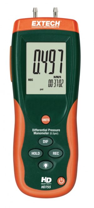 Manometr różnicowy - Extech HD755