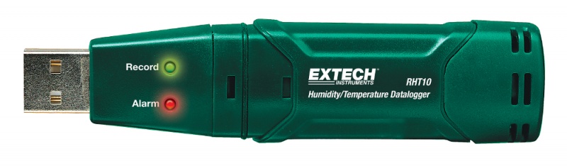 Rejestrator/datalogger USB wilgotności i temperatury - Extech RHT10 Rejestrator/datalogger USB wilgotności i temperatury - Extech RHT10