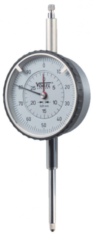 24 0105 Czujnik zegarowy 0-100 mm 0,01 mm, VOGEL