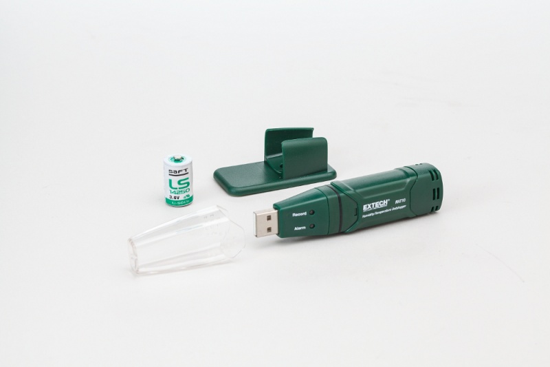 Rejestrator/datalogger USB wilgotności i temperatury - Extech RHT10 Rejestrator/datalogger USB wilgotności i temperatury - Extech RHT10