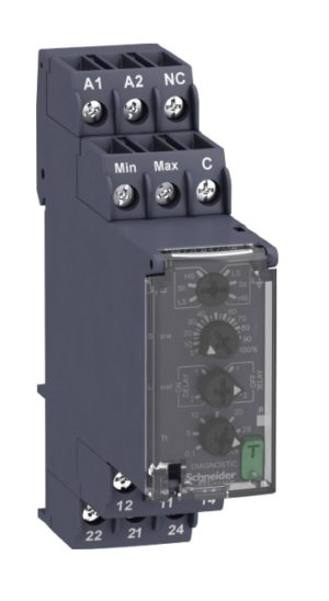 Przekaźnik kontroli poziomu RM22LA32MR  250Ohm-10MOhm 24-240V AC/DC