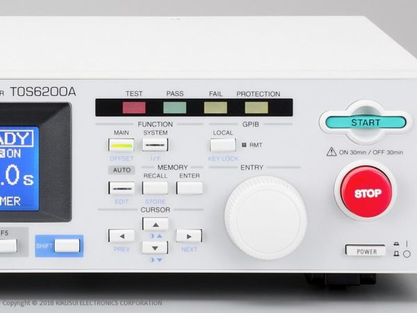 Tester ciągłości uziemienia 30A - KIKUSUI TOS6200A - obrazek 4