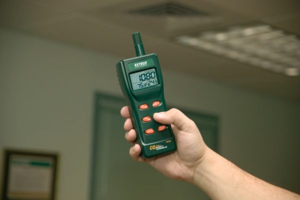 Miernik stężenia CO2/temperatury/wilgotności - Extech CO250 - obrazek 3