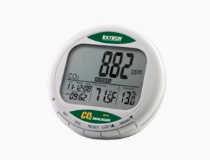 Monitor stężenia CO2/temperatury/wilgotności – Extech CO210