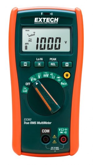 Multimetr True RMS z 8 funkcjami - Extech EX360