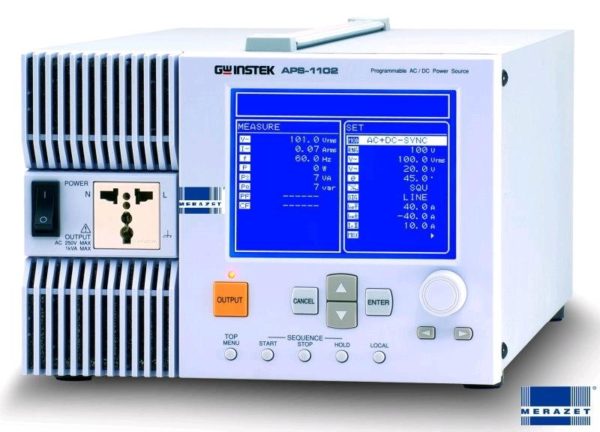 Programowalne źródło AC/DC APS-1102A 1000VA