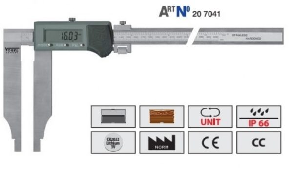 20 7140 IP66 Suwmiarka cyfrowa 0-500mm ,VOGEL