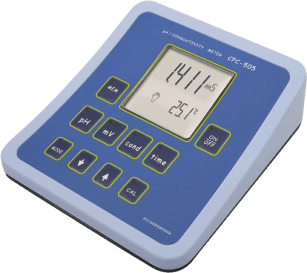 Laboratoryjny pH/konduktometr/solomierz CPC-505