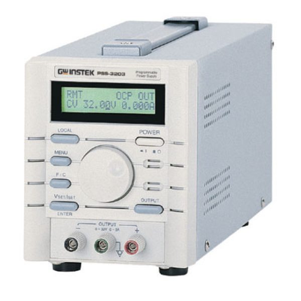 Pojedyńczy programowalny zasilacz DC PSS-2005 (100W) / PSS-3203 (96W) z RS232