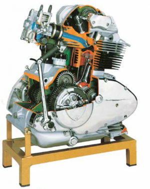 VB 7820 MOTOCYKL DUCATI SILNIK BENZYNOWY (wspornik na stół) – manualny