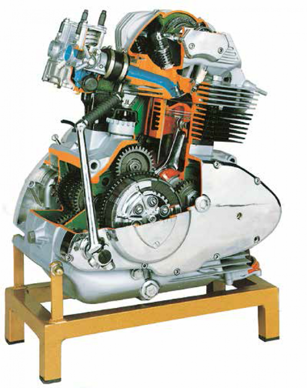 VB 7820 MOTOCYKL DUCATI SILNIK BENZYNOWY (wspornik na stół) - manualny VB 7820 MOTOCYKL DUCATI SILNIK BENZYNOWY (wspornik na stół) - manualny