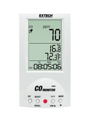 Monitor stężenia CO/temperatury/wilgotności – Extech CO50