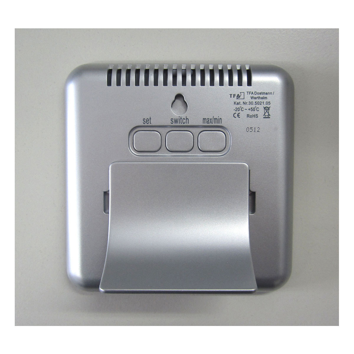 30.5021.01 | Termohigrometr STYLE (czarny), TFA 30.5021.01 | Termohigrometr STYLE (czarny), TFA