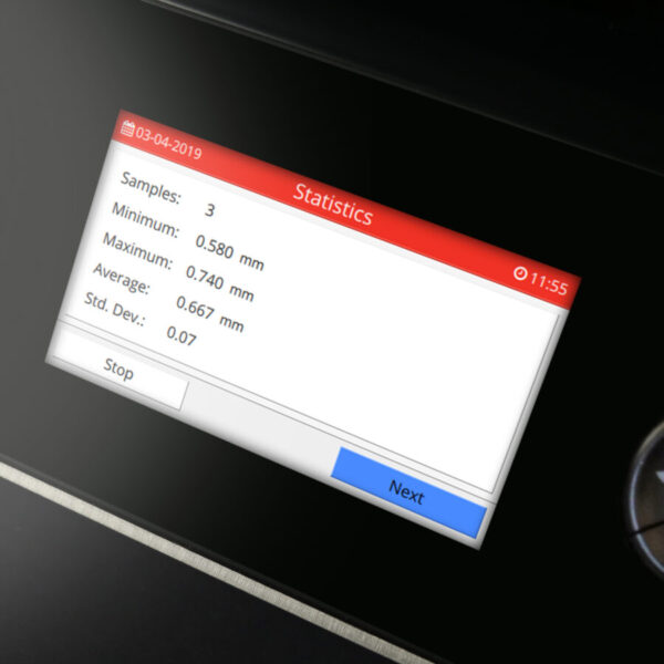 SP4500 Tester tłoczności ISO 1520 automatyczny - obrazek 2