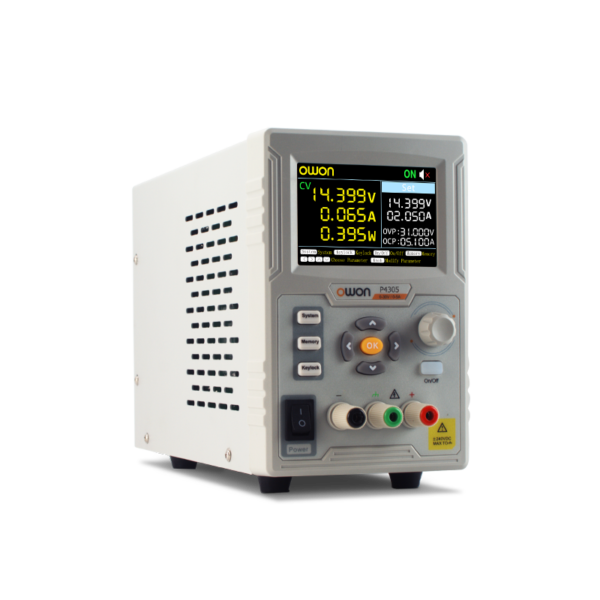 Zasilacz programowalny P4305 30V/5A 150W RS232, LCD 3,7 cali
