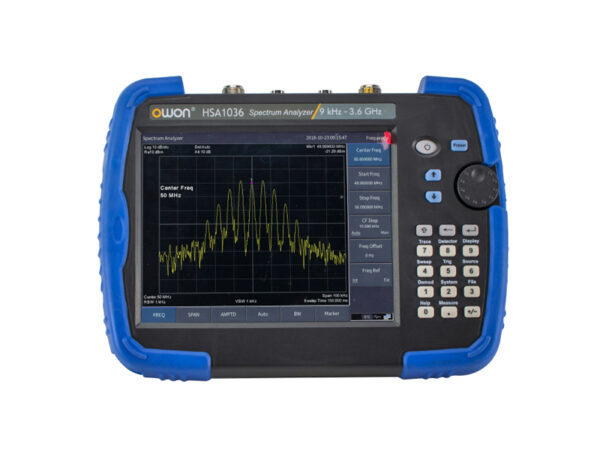 Analizator widma przenośny HSA1036TG 9kHz - 3.6 GHz + generator śledzący