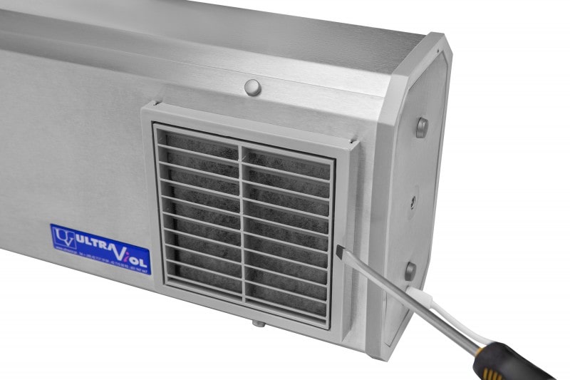 Lampa bakteriobójcza NBVE 110/55 NL (dwufunkcyjna przepływowa, moc 110 W/55 W, naścienna, licznik) Lampa bakteriobójcza NBVE 110/55 NL (dwufunkcyjna przepływowa, moc 110 W/55 W, naścienna, licznik)