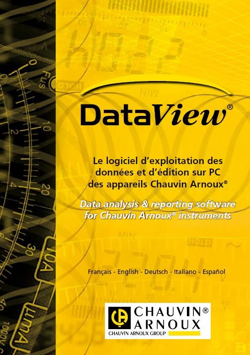 Oprogramowanie DataView Chauvin - Arnoux Oprogramowanie DataView Chauvin - Arnoux