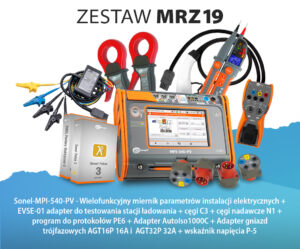 Miernik MRZ19: MPI-540PV P-5+C3+N1+PE6+EVSE