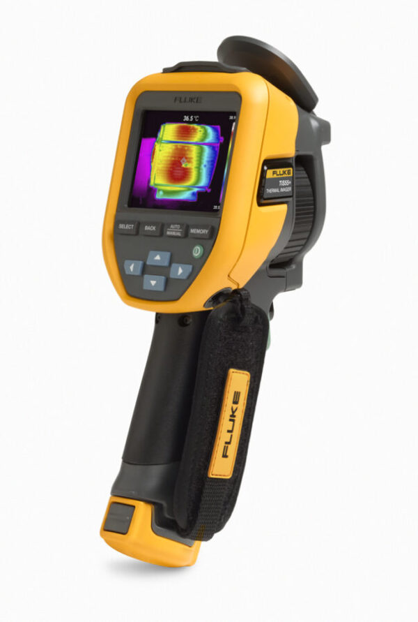 Kamera termowizyjna Fluke tis55+ z notatkami głosowymi merazet autoryzowany dystrybutor fluke