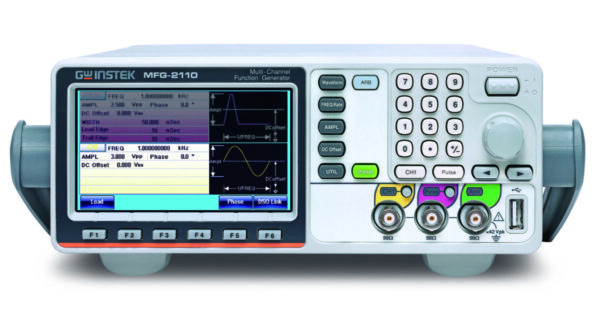 Wielokanałowy generator funkcyjny MFG-2220HM  Częstotliwość 2x100MHz  Próbkowanie 250MSa/s GW INSTEK