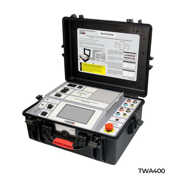Analizator uzwojeń transformatora  i przełącznika zaczepów TWA400/TWA500