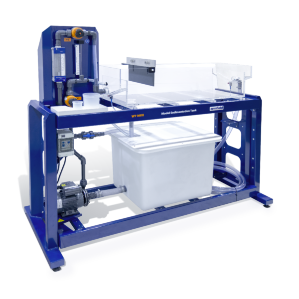 Model zbiornika sedymentacyjnego W7 MKII