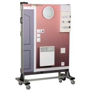 Zestaw edukacyjny do badania domowych systemów elektrycznych Schneider® KNX. Od 2 do 3 paneli Zestaw edukacyjny do badania domowych systemów elektrycznych Schneider® KNX. Od 2 do 3 paneli