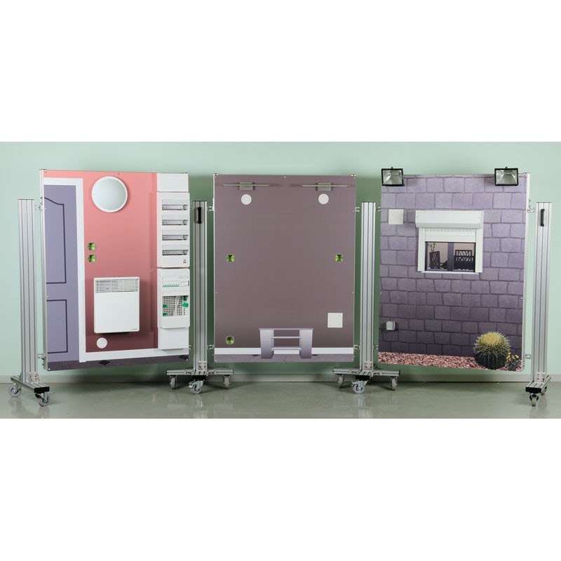 Zestaw edukacyjny do badania domowych systemów elektrycznych Schneider® KNX. Od 2 do 3 paneli Zestaw edukacyjny do badania domowych systemów elektrycznych Schneider® KNX. Od 2 do 3 paneli