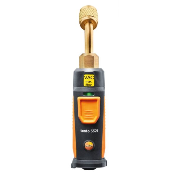 testo 552i - bezprzewodowa SmartSonda do pomiaru próżni, sterowana za pomocą aplikacji mobilnej