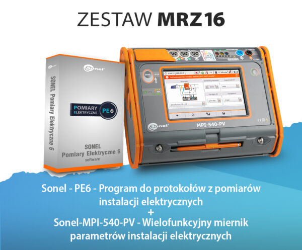 MPI-540PV Sonel + PE6 Miernik
