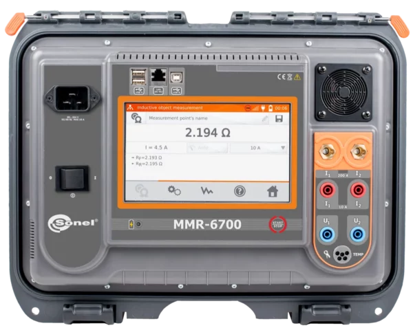 Mikroomomierz Sonel MMR-6700 z certyfikatem kalibracji WMPLMMR6700