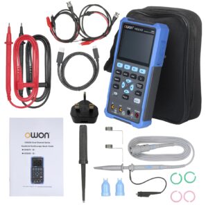 Skopometr HDS2102S 2x100MHz oscyloskop + multimetr + generator funkcyjny do 25MHz