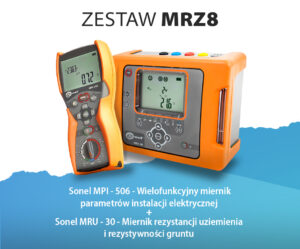 MPI-506 + miernik uziemień MRU-30 SONEL