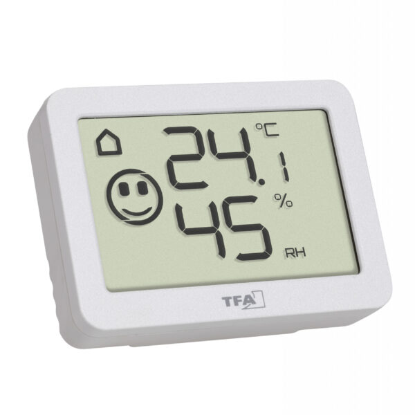 Termohigrometr TFA 30.5055.02 (biały), MAX i MIN