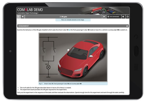 Kurs COM4LAB: Cyfrowa technologia motoryzacyjna I, 70017-30 Kurs COM4LAB: Cyfrowa technologia motoryzacyjna I, 70017-30
