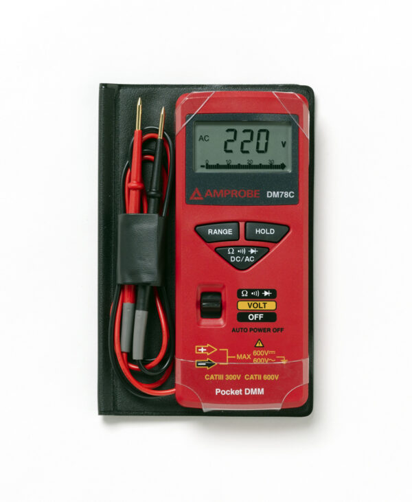 Amprobe DM78C kieszonkowy multimetr cyfrowy+pokrowiec