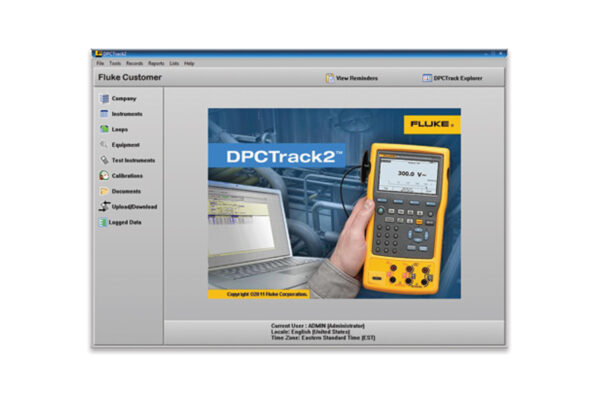 Oprogramowanie do zarządzania kalibracjami DPCTrack2 firmy Fluke (750SW)