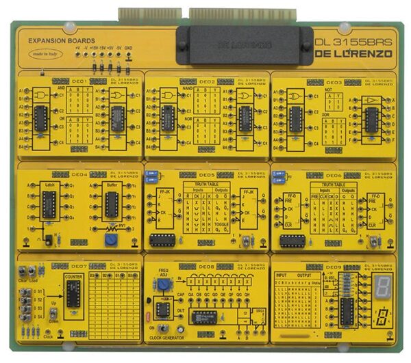 ZESTAW DO NAUKI ELEKTRONIKI CYFROWEJ DL 3155BRS-BDE