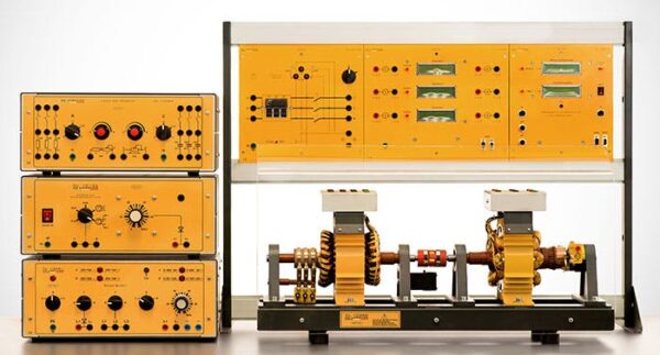 Kompletny zestaw do badania maszyn elektrycznych AC/DC (0.2 kW, demontowalny, półautomatyczny) - De Lorenzo DL OPENLAB-SA
