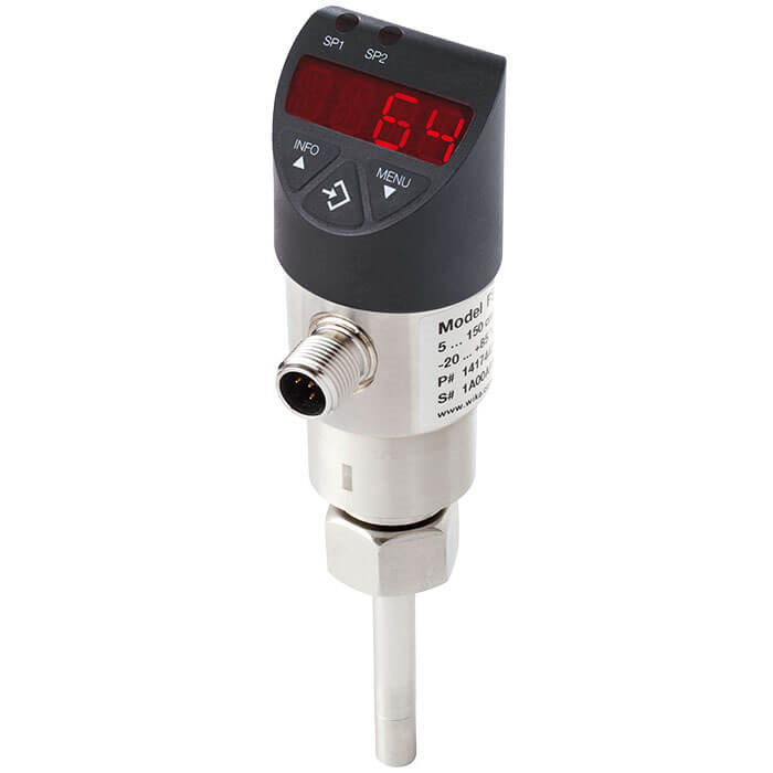 Elektroniczny przełącznik przepływu z wyświetlaczem WIKA- FSD-4 Elektroniczny przełącznik przepływu z wyświetlaczem WIKA- FSD-4