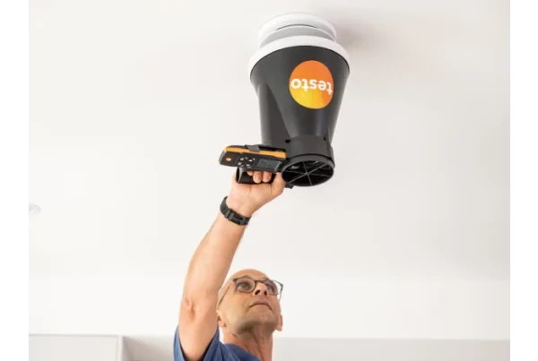 testo 417 - Cyfrowy anemometr wiatraczkowy z rękawami pomiarowymi - obrazek 7
