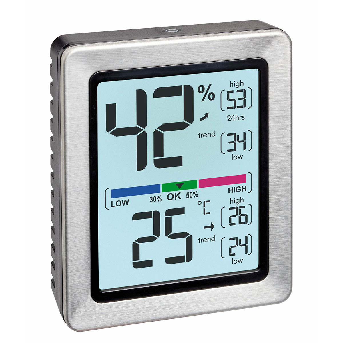 30.5047.54 | Termohigrometr MAX i MIN z magnesem EXACTO, TFA 30.5047.54 | Termohigrometr MAX i MIN z magnesem EXACTO, TFA