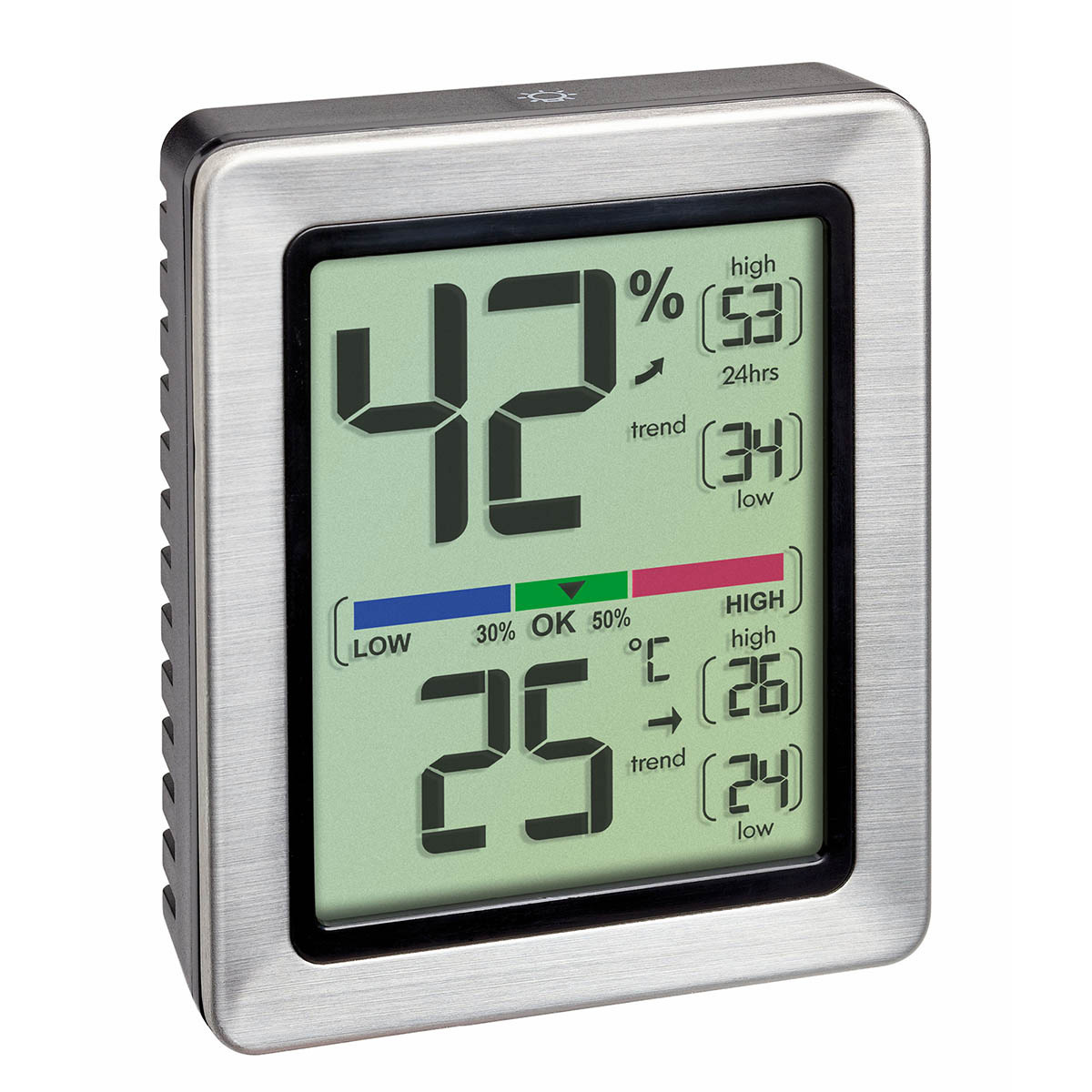 30.5047.54 | Termohigrometr MAX i MIN z magnesem EXACTO, TFA 30.5047.54 | Termohigrometr MAX i MIN z magnesem EXACTO, TFA