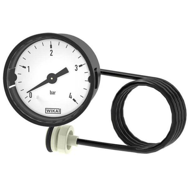 Manometr 101.00, 101.12 z kapilarą z tworzywa