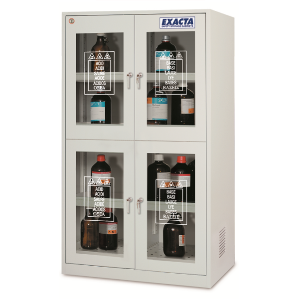 Szafa na chemikalia Seria ECO Drzwi szklane - obrazek 3