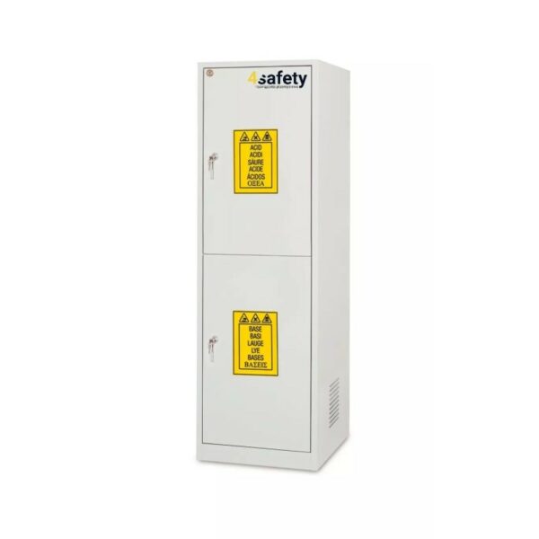 Szafa na chemikalia ECO COMBI EO104P/2C, 60x60x195H, 2 drzwi, 2 sektory