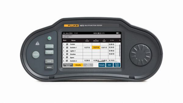 Wielofunkcyjne testery instalacji Fluke z serii 1670