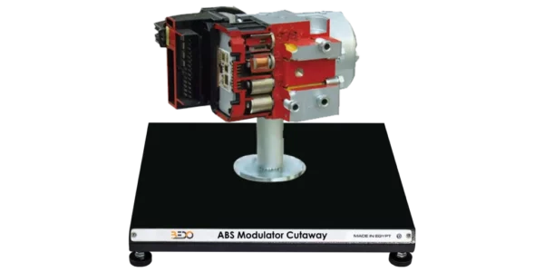 Modulator ABS w przekroju